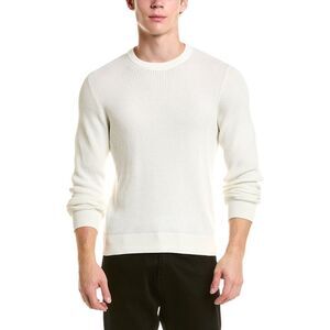 Gas Mens  Crewneck Sweater, White